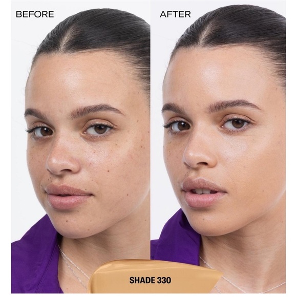 YOUTHFORIA DATE NIGHT FOUNDATION 68% SKINCARE (330 Medium) 35 ml / 1.18 fl oz - Picture 3 of 7